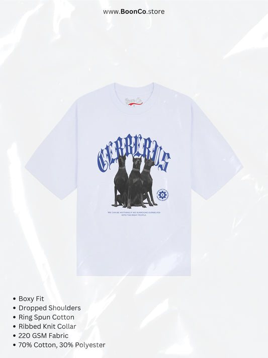 "Cerberus" Tee in WHT