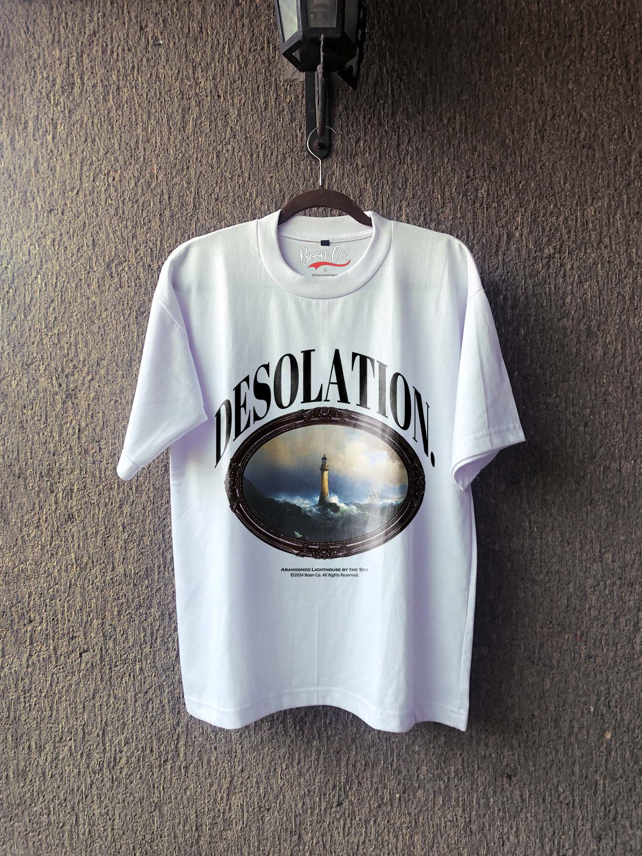 "Desolation" Tee in WHT