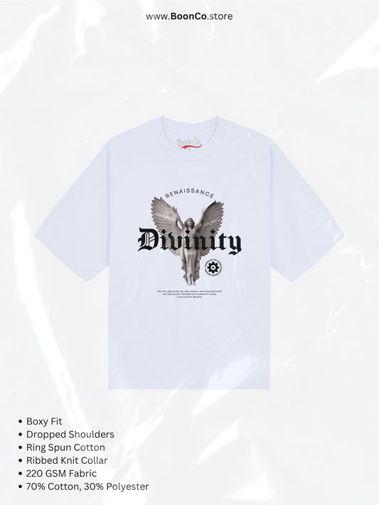 "Divinity" Tee in WHT