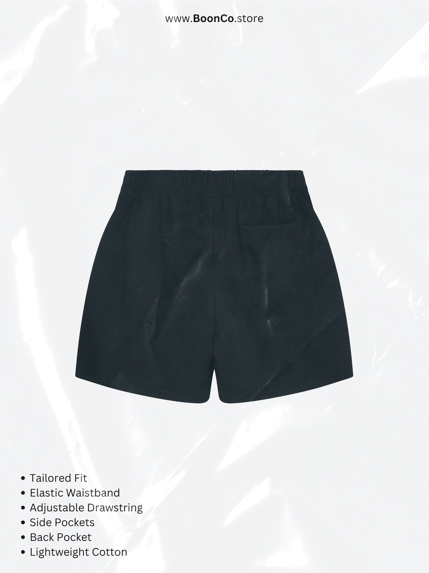 "Forsaken" Shorts in BLK/GRY