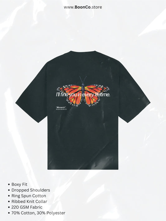 "Monarch" Tee in BLK