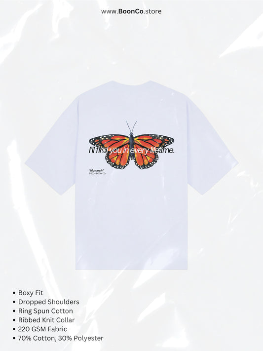 "Monarch" Tee in WHT